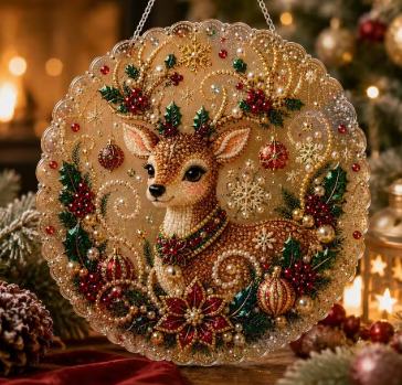 Reindeer hanging decoration