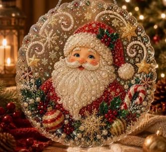 Santa Claus hanging decoration